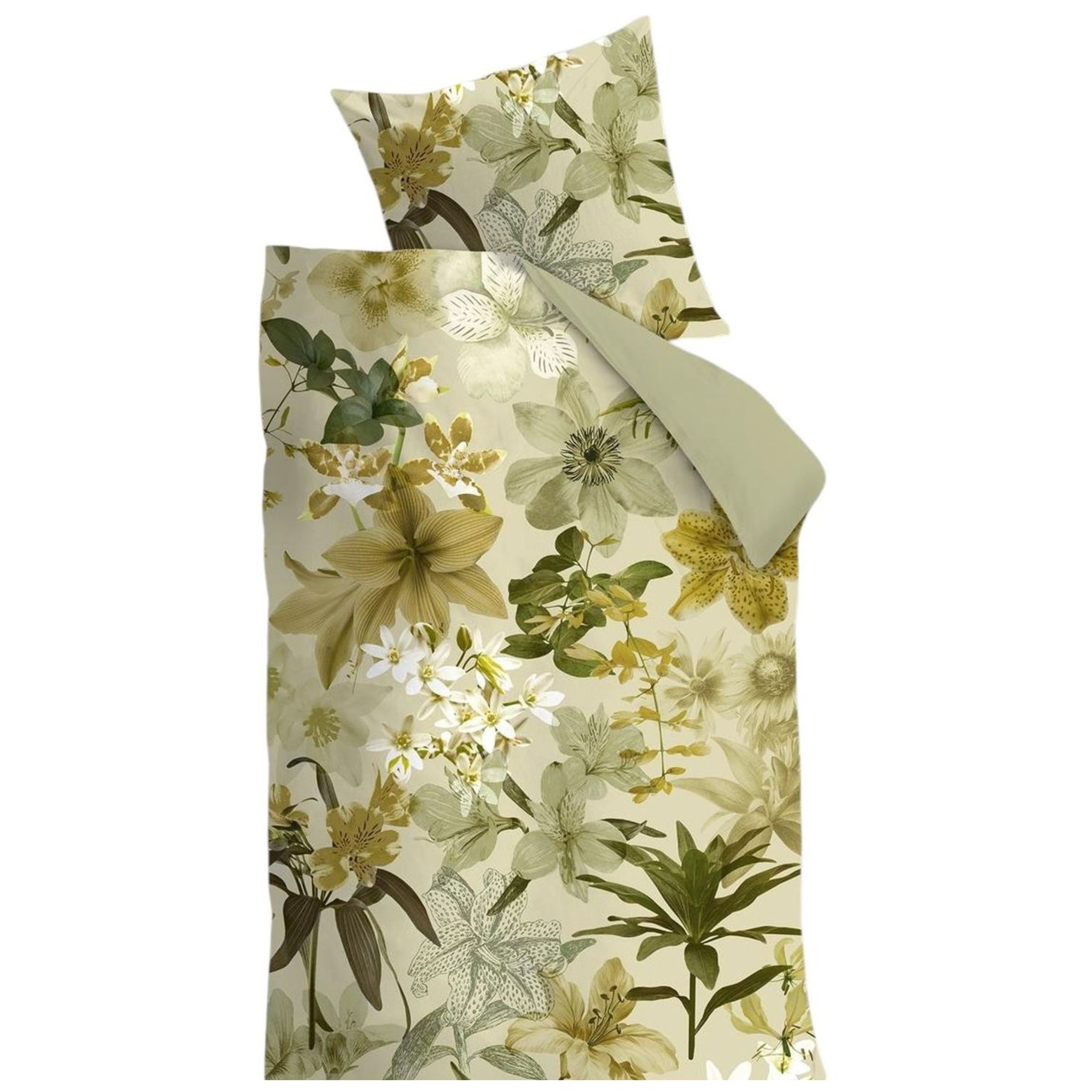 Ensemble de housse de couette en satin Kiley Mako de Beddinghouse
