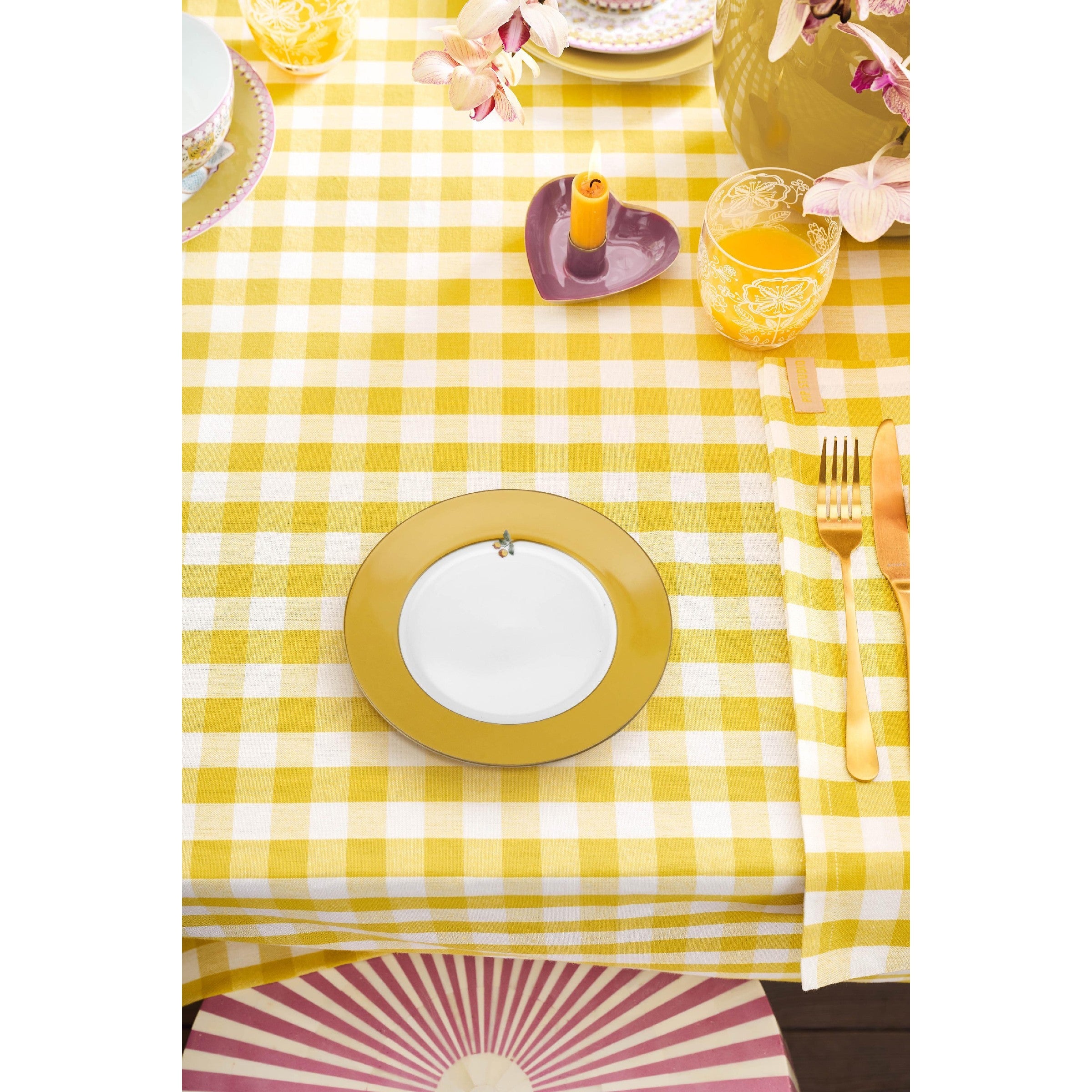 Pip Studio Assiette petit-déjeuner Lily & Lotus