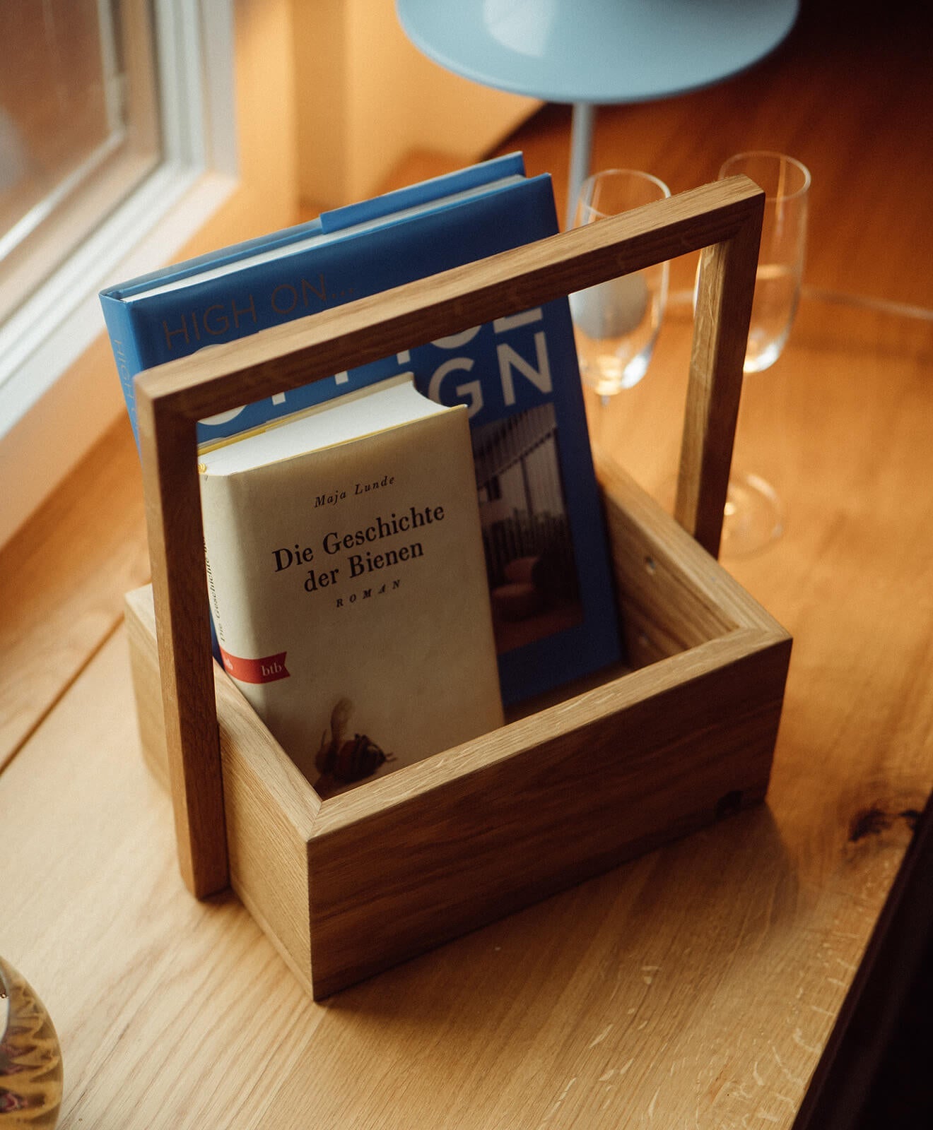 Holzkiste Eiche mit Griff KLEINER FRITZ