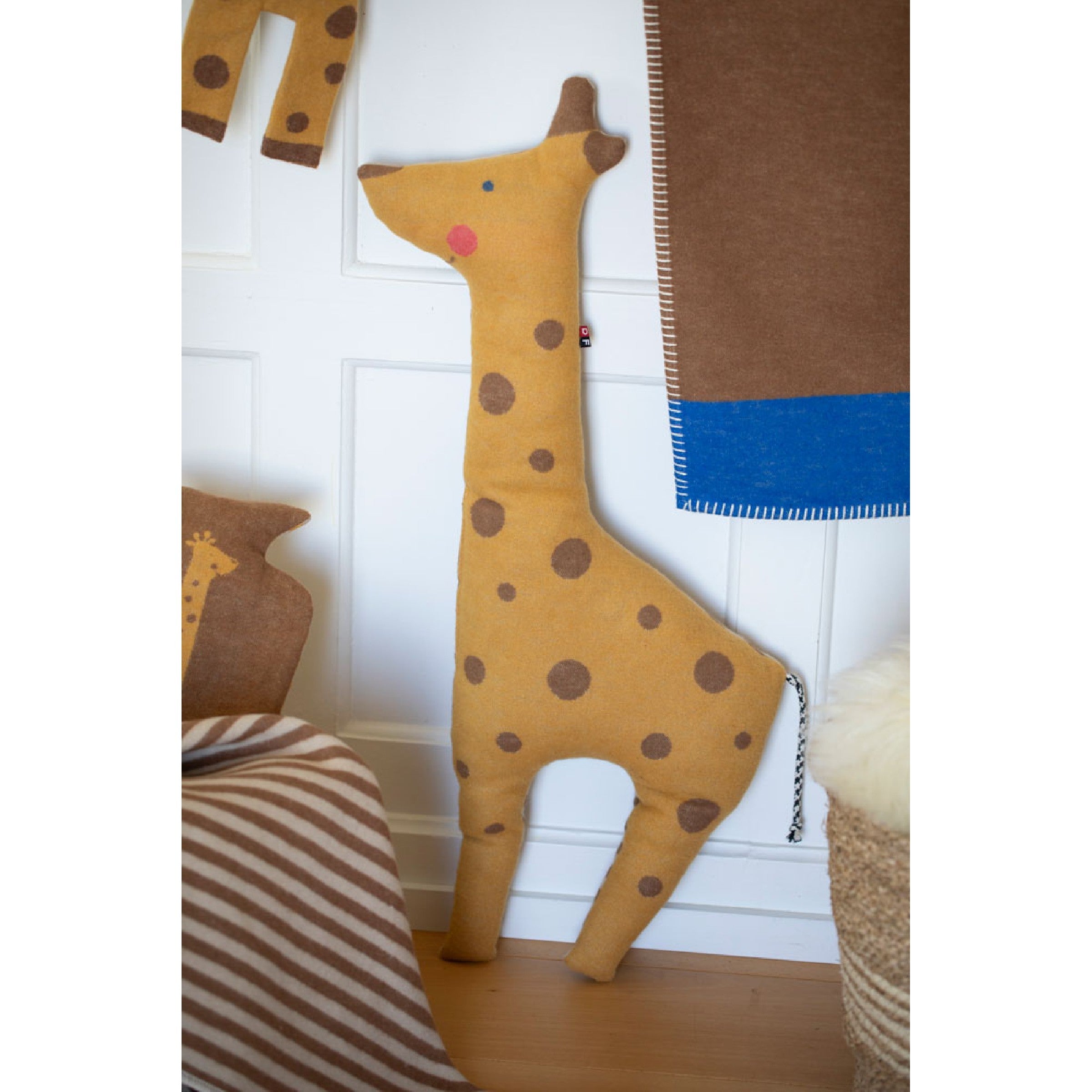 David Fussenegger JUWEL Giraffe Kissen mit Füllung
