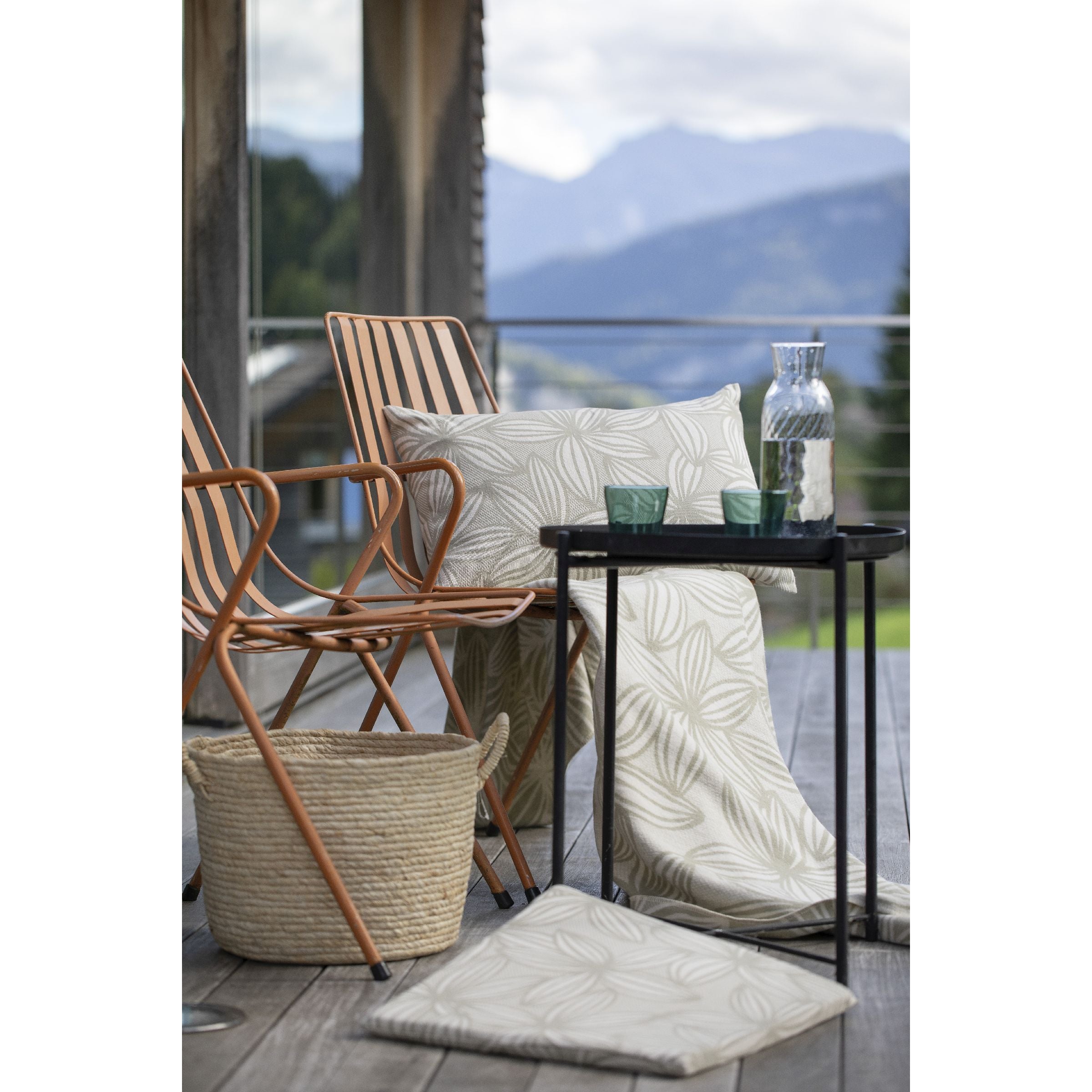 David Fussenegger PORTO Linea Flora Sitzkissen