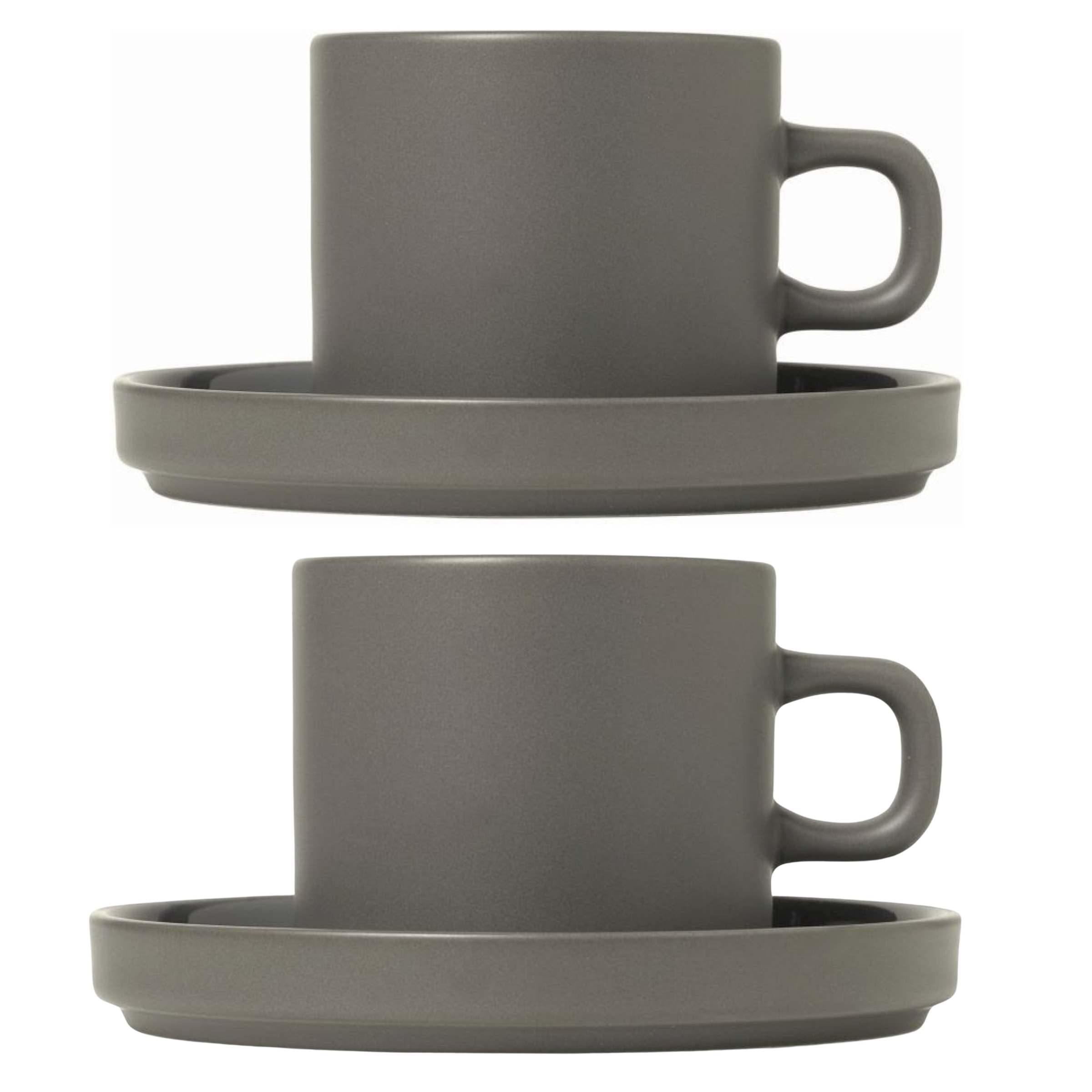 blomus PILAR Kaffeetasse mit Untertasse 2er-Set
