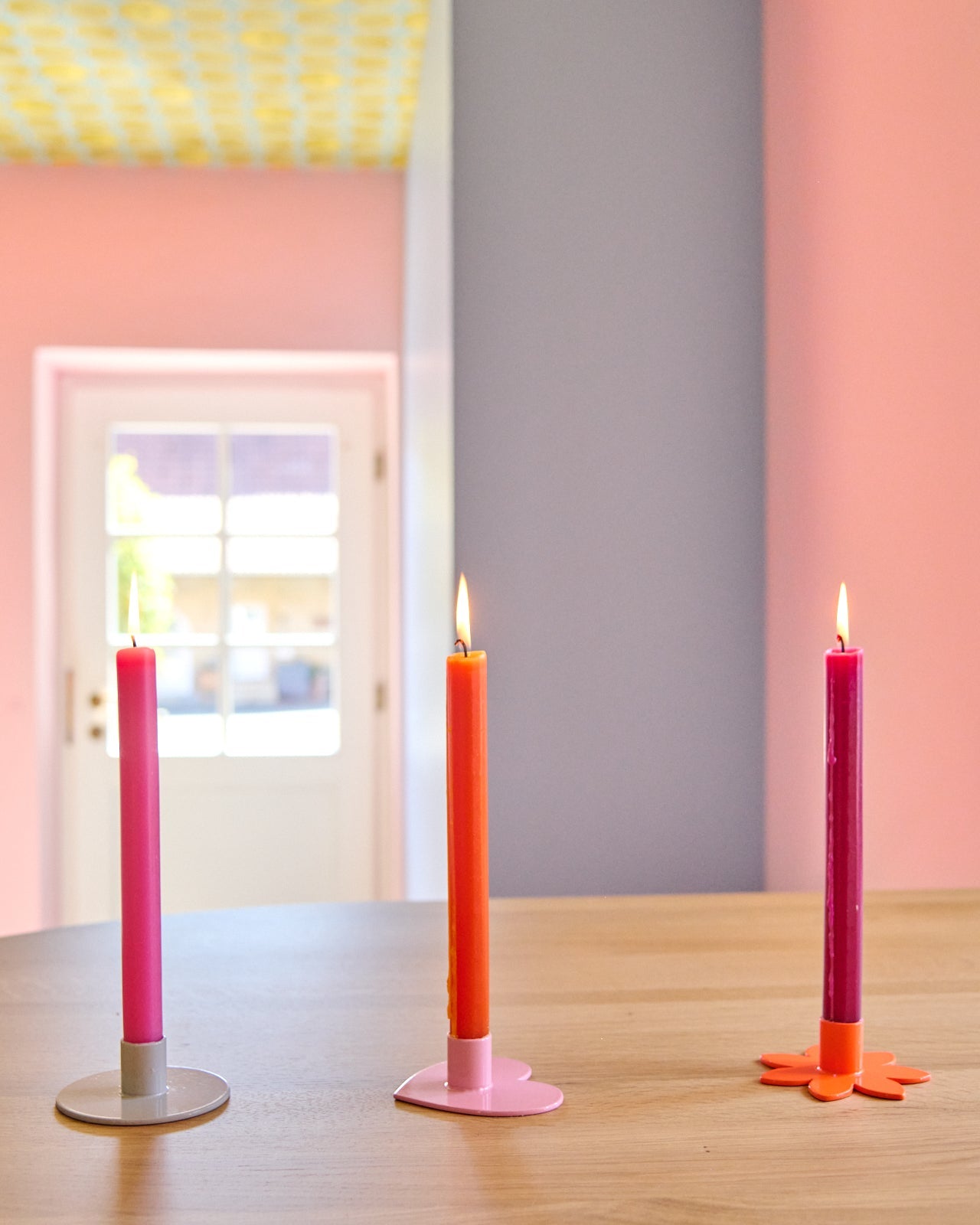 Kerzenständer | Kerzenhalter für Stabkerzen BLUME