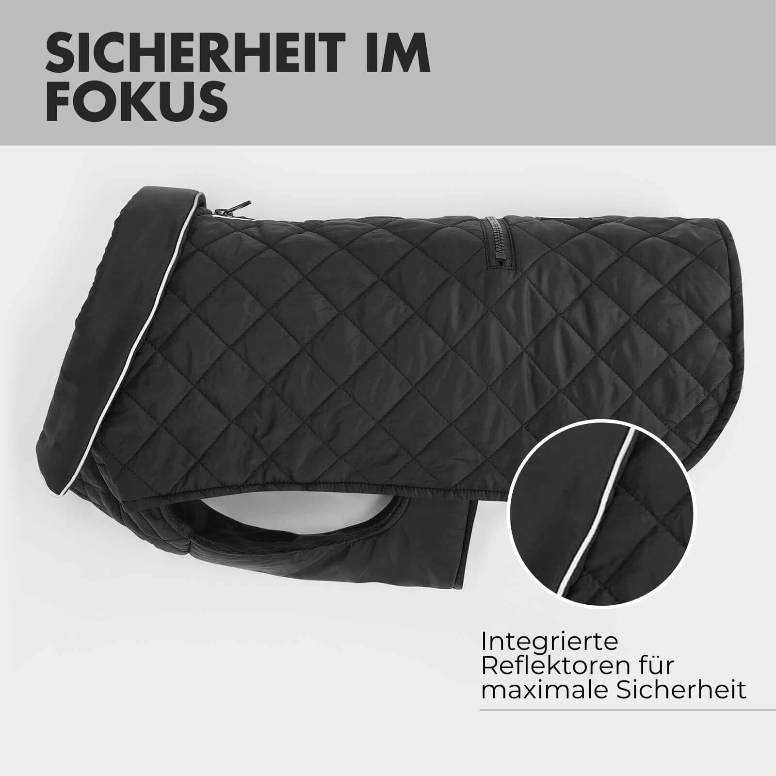 Hundejacke FRITZ Schwarz
