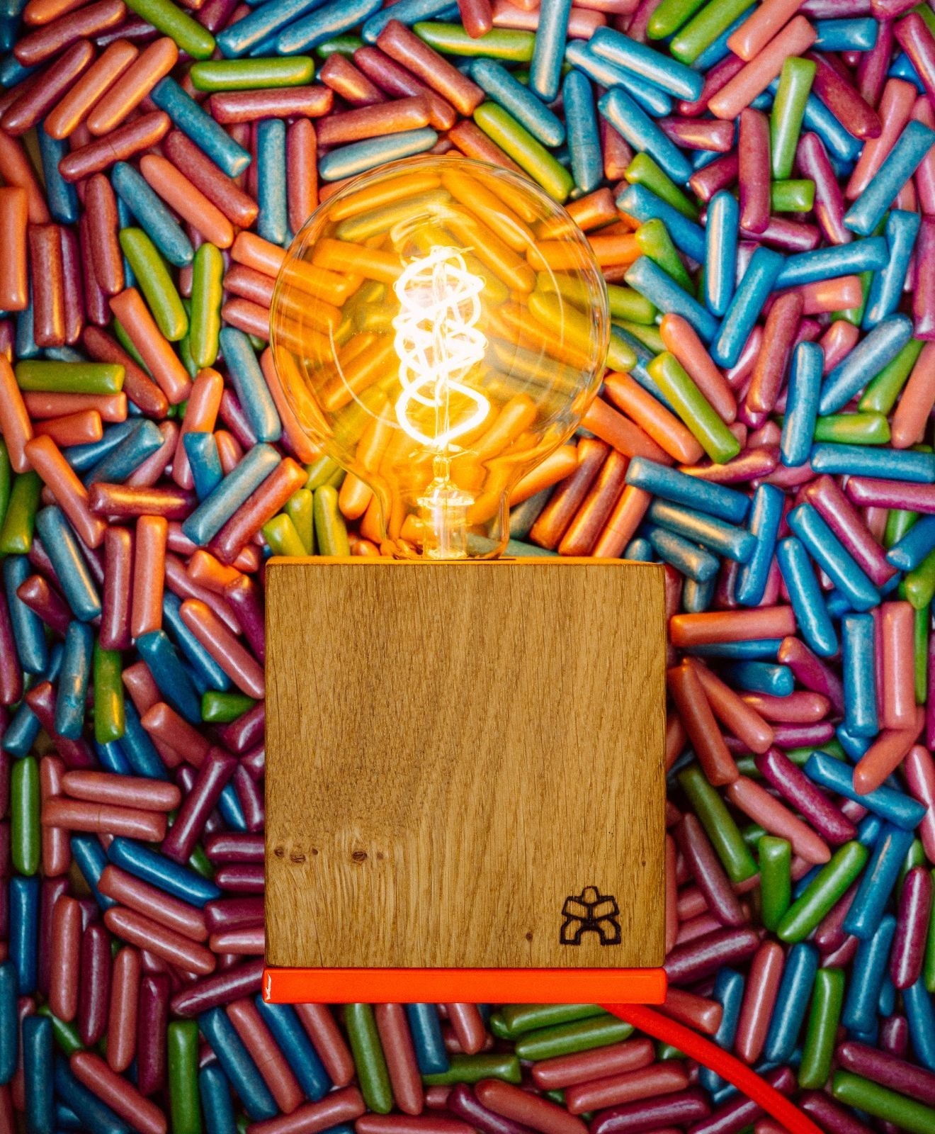 Tischlampe Holz LORENZ