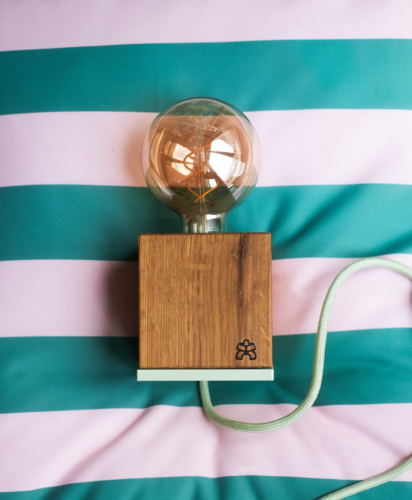 Tischlampe Holz LORENZ